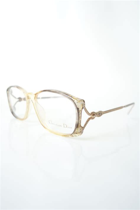 christian dior gold rim glasses|christian dior glasses vintage.